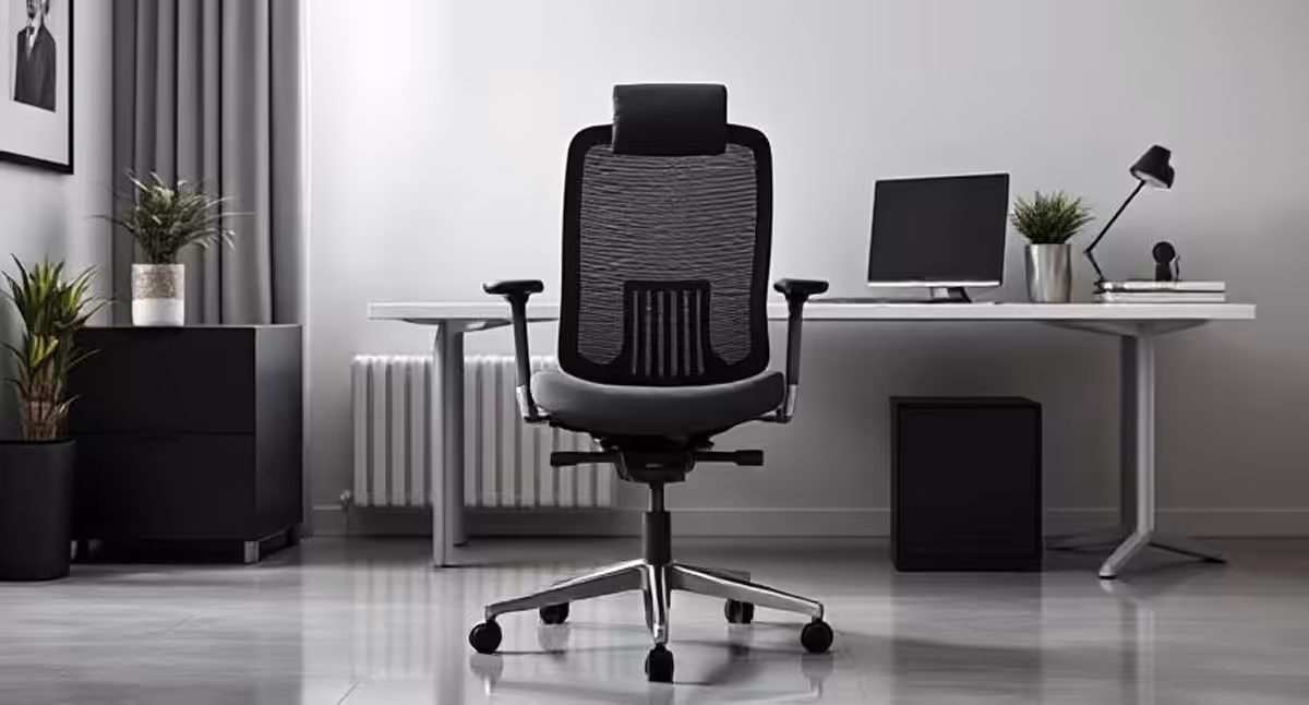 chaise ergonomique Tunisie avec soutien lombaire et design moderne