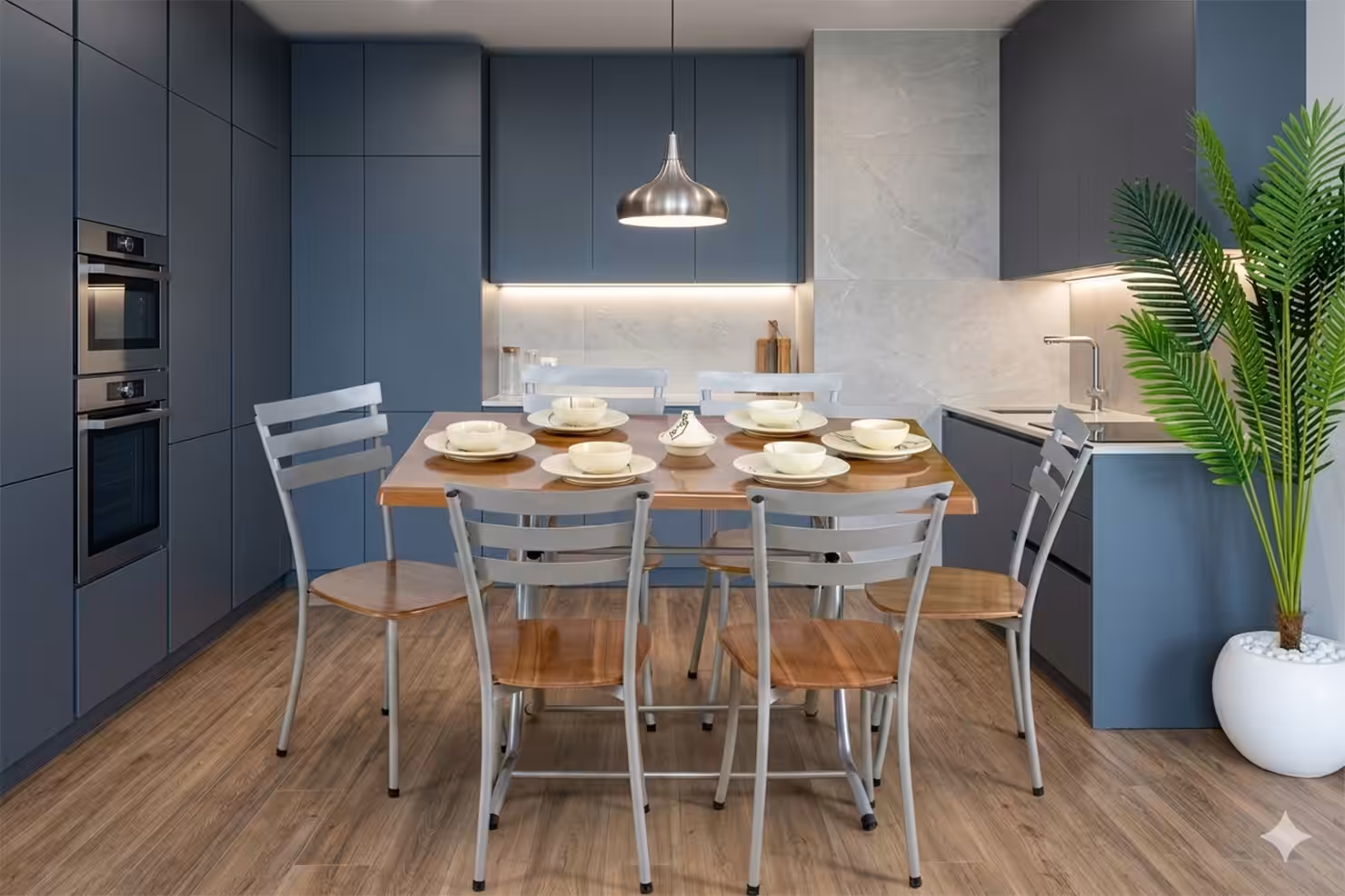 avantages d'une table cuisine en bois
